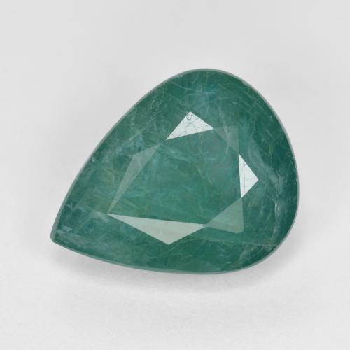 Grandidierita Azul-esverdeado Natural 3,19ct, Formato de pêra, VS-SI