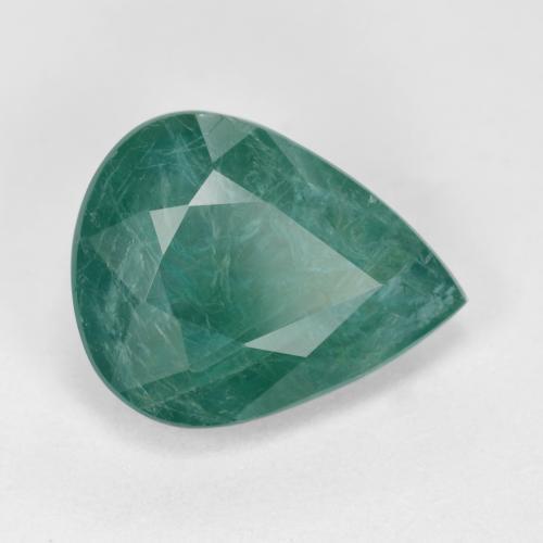 Grandidierita Azul-esverdeado Natural 3,19ct, Formato de pêra, VS-SI