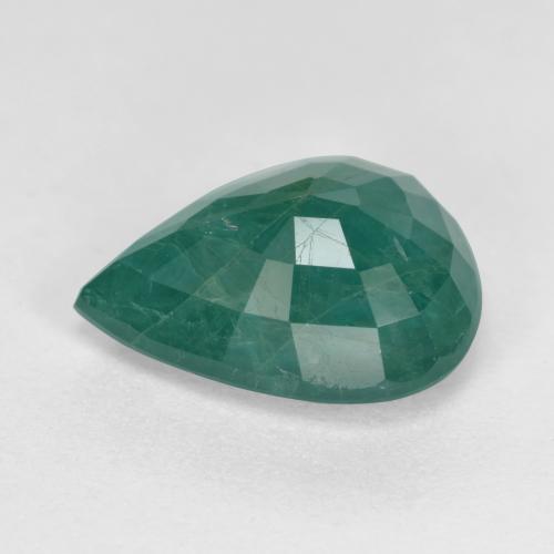 Grandidierita Azul-esverdeado Natural 3,19ct, Formato de pêra, VS-SI