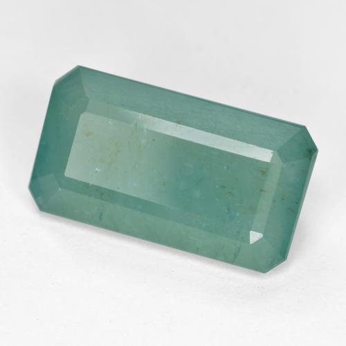 Grandidierita Verde azulado médio Natural 7,50ct, Corte Esmeralda, VS-SI