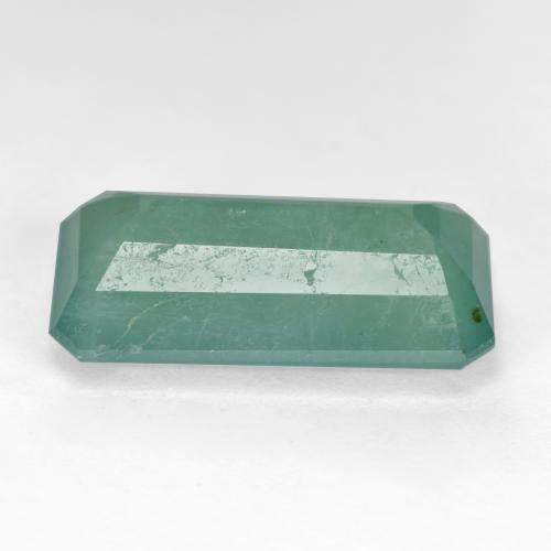 Grandidierita Verde azulado médio Natural 7,50ct, Corte Esmeralda, VS-SI