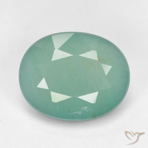 Grandidierita Verde azulado médio Natural 3.04ct, oval, SI