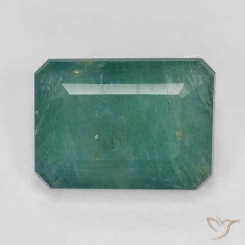 3.70ct Natural Azul esverdeado Grandidierita, Corte Esmeralda, SI