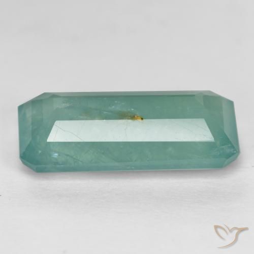 Grandidierita Verde azulado médio Natural 3.05ct, Corte Octógono / Esmeralda, SI
