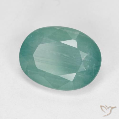 Grandidierita Azul-esverdeado Natural 3.56ct, oval, SI
