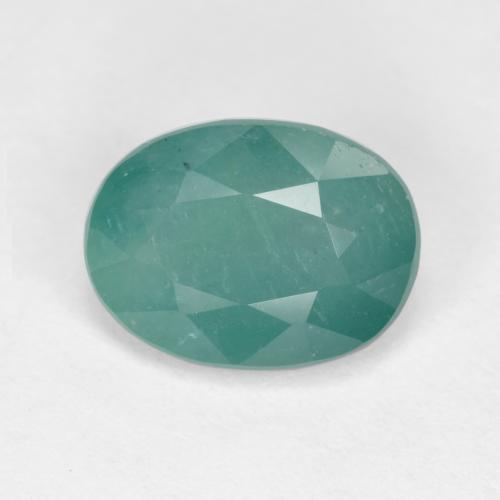 Grandidierita turquesa natural 1,92ct, corte oval, SI
