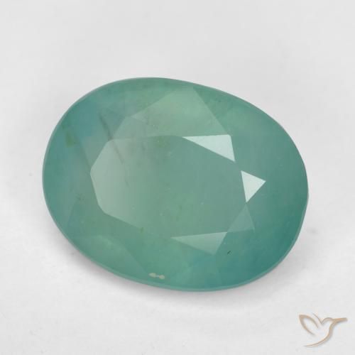 Grandidierita Verde azulado médio Natural 2.58ct, oval, SI