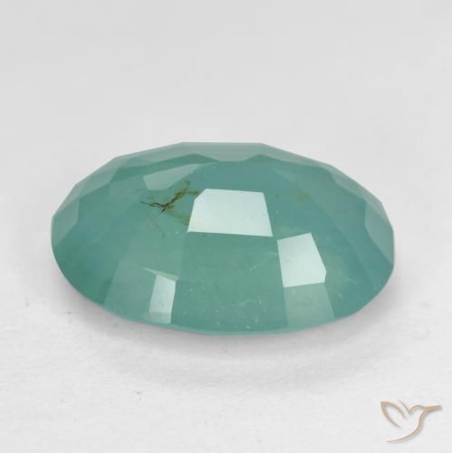Grandidierita Verde azulado médio Natural 2.58ct, oval, SI