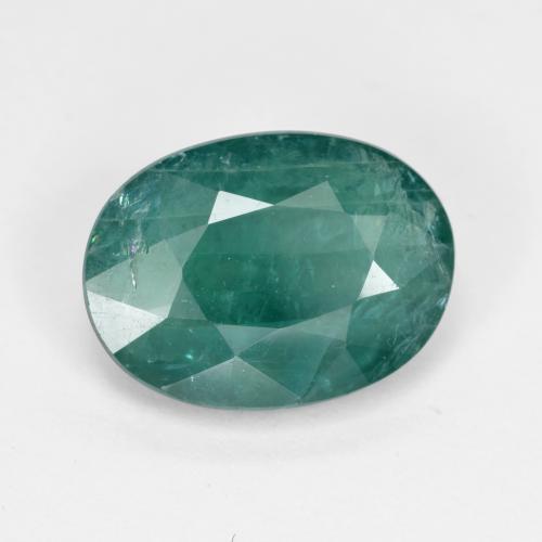 Grandidierita Azul-esverdeado Natural 2,53ct, Corte Oval, SI-I1