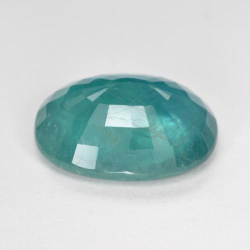 Grandidierita Azul verde Natural 4.19ct, Corte Oval, SI-I1