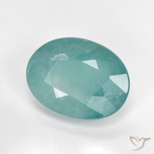 Grandidierita Azul esverdeado Natural 3.37ct, oval, SI-I1
