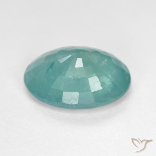 Grandidierita Azul esverdeado Natural 3.37ct, oval, SI-I1