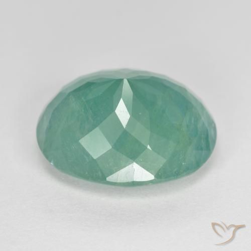 Grandidierita Verde azulado médio Natural 6.31ct, oval, SI-I1