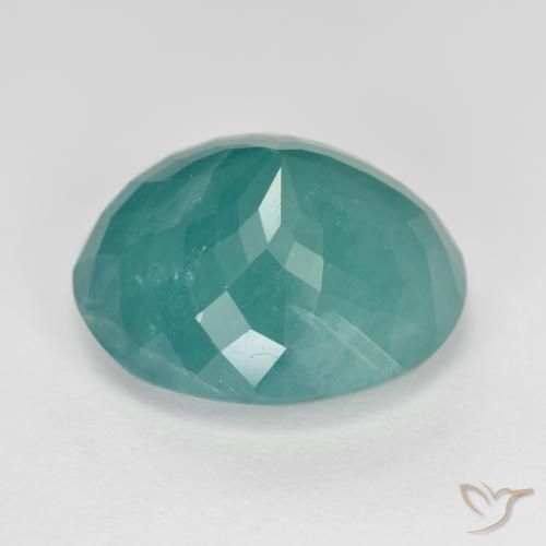 Grandidierita Médio Verde Azul Natural 8.89ct, oval, SI-I1