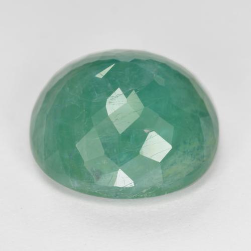 Grandidierita Verde azulado Natural 7.82ct, Corte Oval, SI-I1