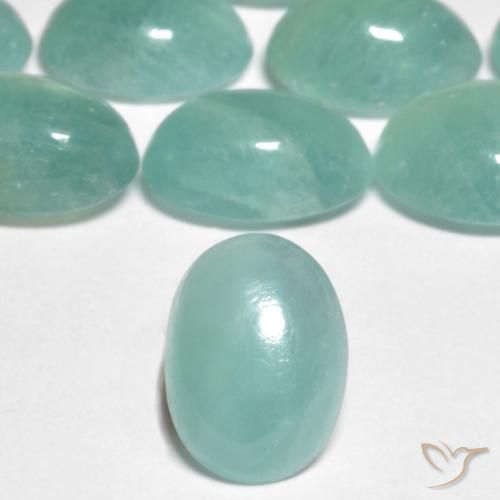1.26ct Natural Teal Claro Grandidierita, oval, Translúcido