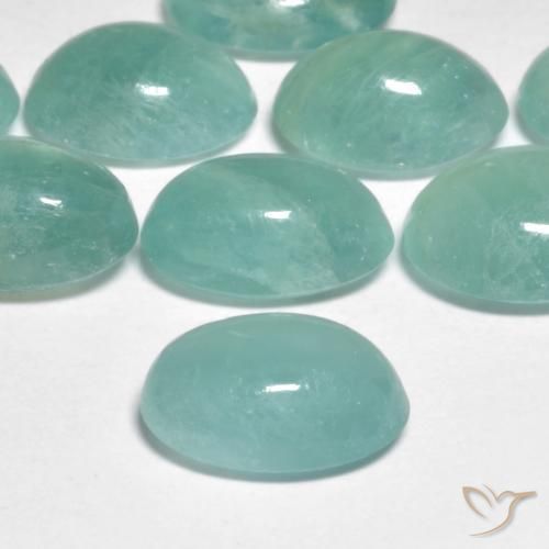 Grandidierita Teal Claro Natural 1.26ct, oval, Translúcido