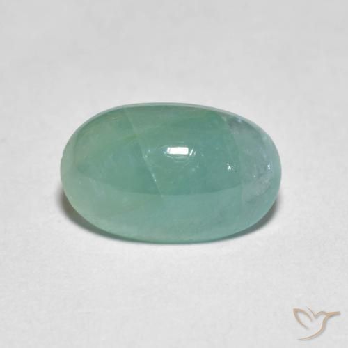 2.53ct Natural Azul claro verde Grandidierita, oval, Translúcido