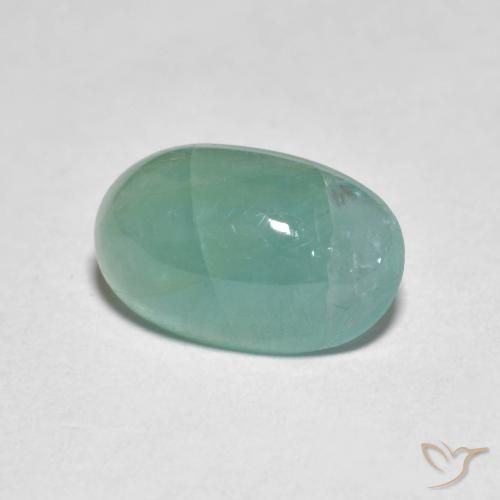 Grandidierita Azul claro verde Natural 2.53ct, oval, Translúcido