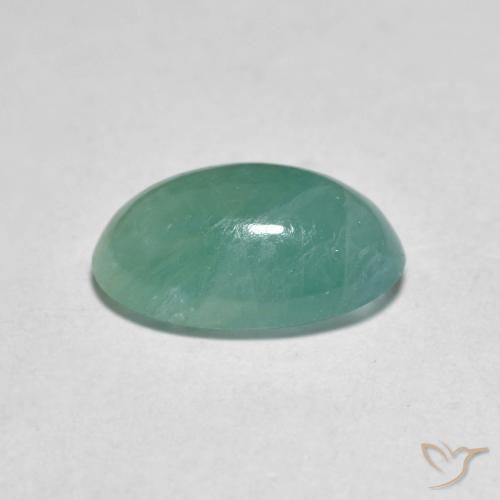 Grandidierita Azul claro verde Natural 2.53ct, oval, Translúcido