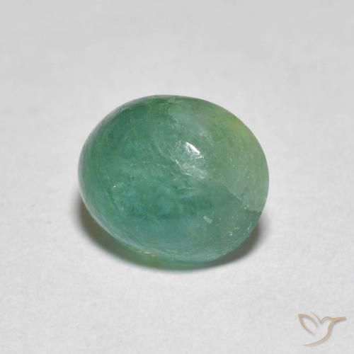 Grandidierita Verde azulado Natural 1.40ct, oval, Translúcido