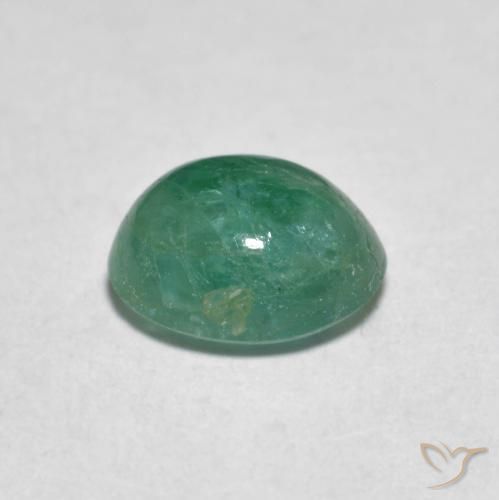 Grandidierita Verde azulado Natural 1.40ct, oval, Translúcido