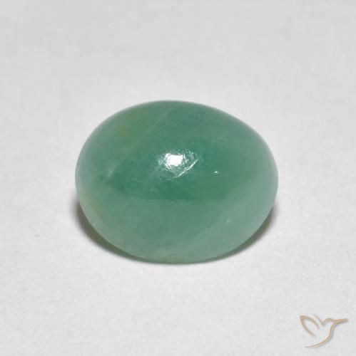 1.86ct Natural Verde azulado Grandidierita, oval, Translúcido