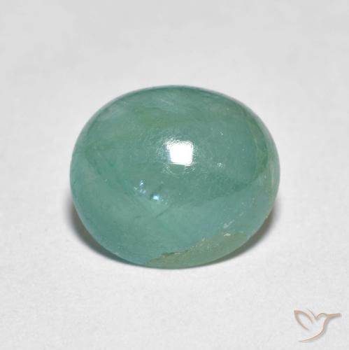 2.93ct Natural Azul-esverdeado Grandidierita, oval, Translúcido