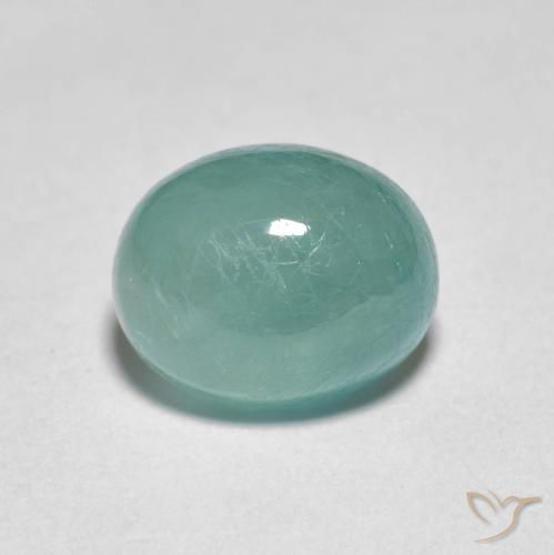 2.55ct Natural Azul verde Grandidierita, oval, Translúcido