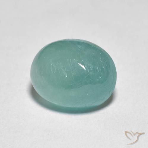Grandidierita Azul verde Natural 2.55ct, oval, Translúcido
