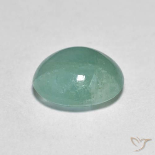Grandidierita Azul claro verde Natural 3.09ct, oval, Translúcido