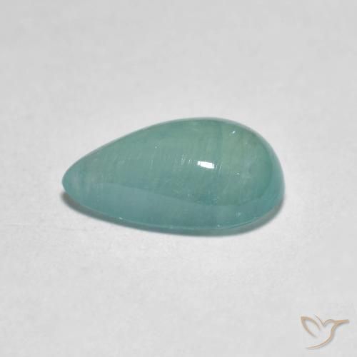 Grandidierita Azul elétrico Natural 1.83ct, Formato de pêra, Translúcido