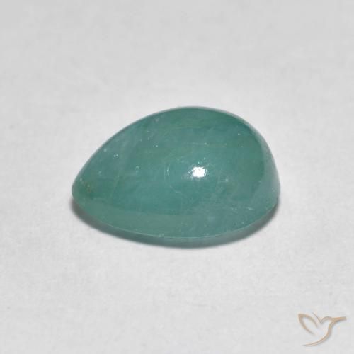 Grandidierita Verde azulado Natural 2.12ct, Formato de pêra, Translúcido