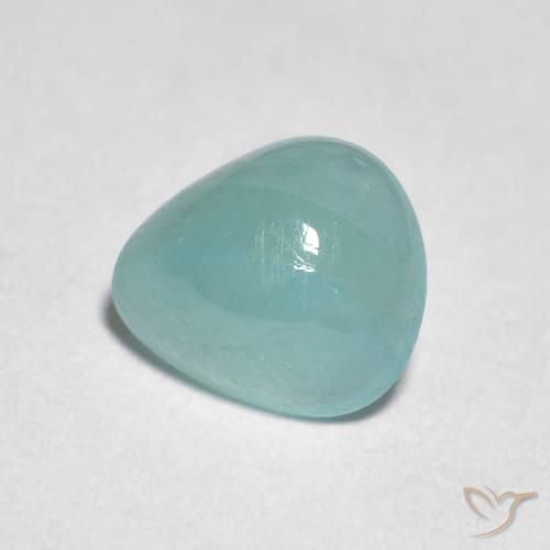 Grandidierita Azul elétrico Natural 0.89ct, Formato de pêra, Translúcido