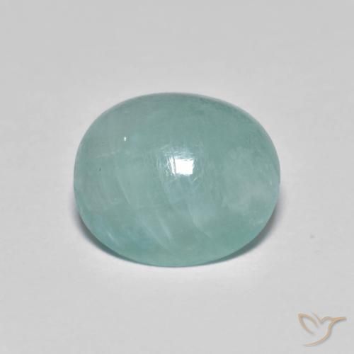 2.53ct Natural Verde azulado Grandidierita, oval, Translúcido
