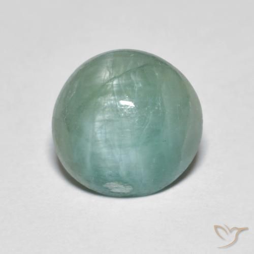 2.68ct Natural Verde azul muito claro Grandidierita, Redondo, Translúcido