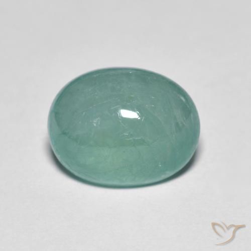 2.88ct Natural Verde Azulado Claro Grandidierita, oval, Translúcido