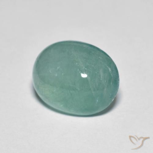 Grandidierita Verde Azulado Claro Natural 2.88ct, oval, Translúcido