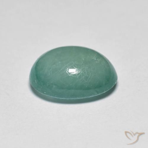 Grandidierita Verde Azulado Claro Natural 2.88ct, oval, Translúcido