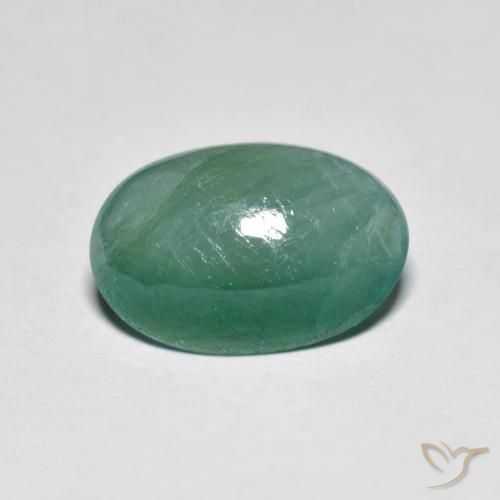 2.86ct Natural Azul-esverdeado Grandidierita, oval, Translúcido