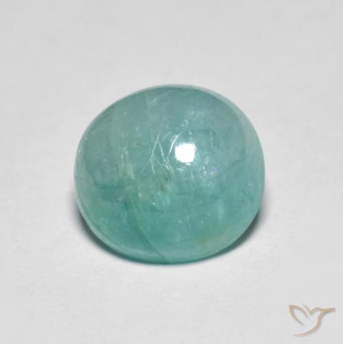 1.61ct Natural Verde azul médio-escuro Grandidierita, oval, Translúcido