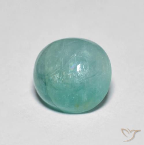Grandidierita Verde azul médio-escuro Natural 1.61ct, oval, Translúcido