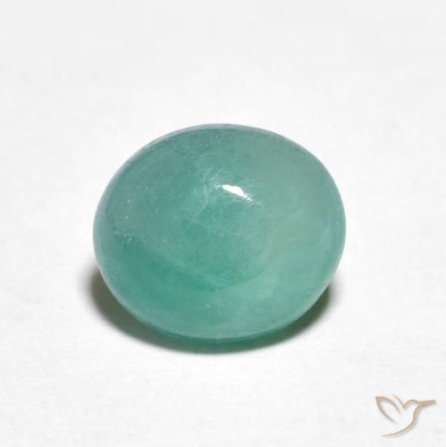 2.13ct Natural Azul esverdeado Grandidierita, oval, Translúcido