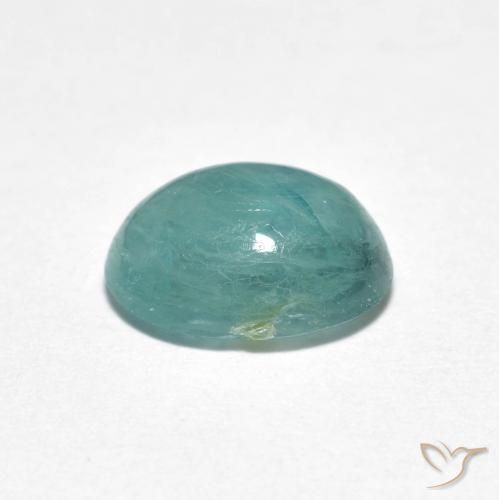 Grandidierita Azul verde Natural 1.96ct, oval, Translúcido