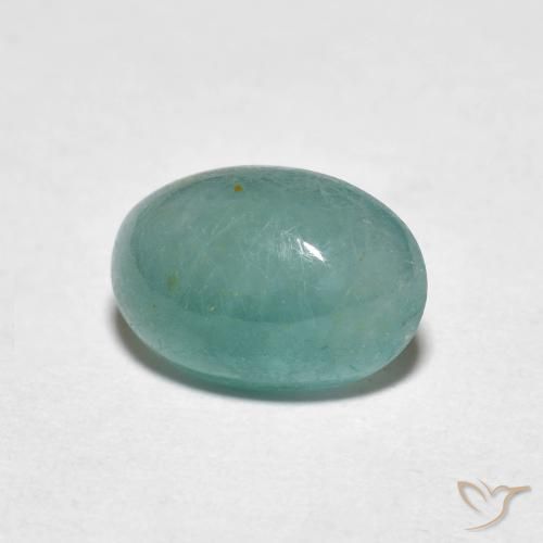 Grandidierita Azul claro verde Natural 1.64ct, oval, Translúcido