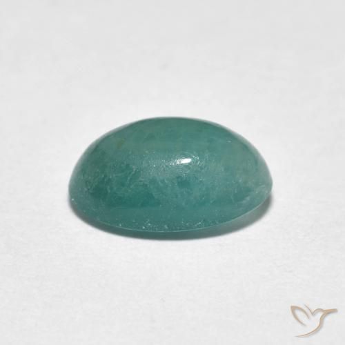 Grandidierita Azul claro verde Natural 1.64ct, oval, Translúcido