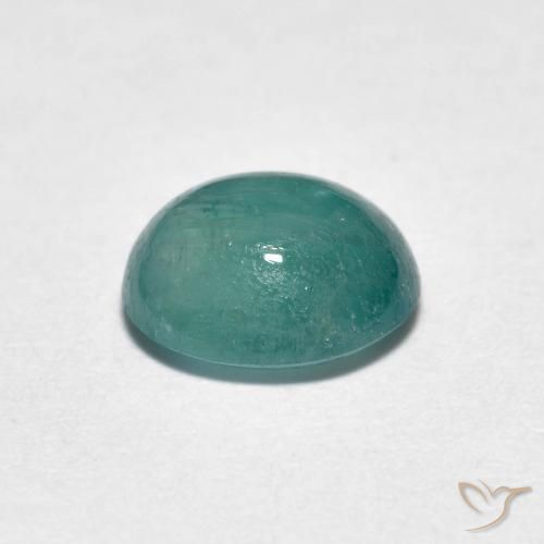 Grandidierita Médio Verde Azul Natural 1.21ct, oval, Translúcido