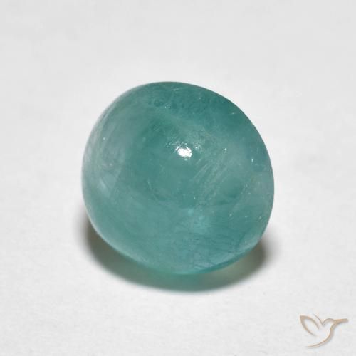 Grandidierita Azul-esverdeado Natural 2.43ct, Redondo, Translúcido