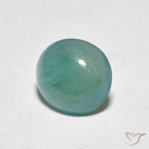 Grandidierita Médio Verde Azul Natural 1.09ct, oval, Translúcido