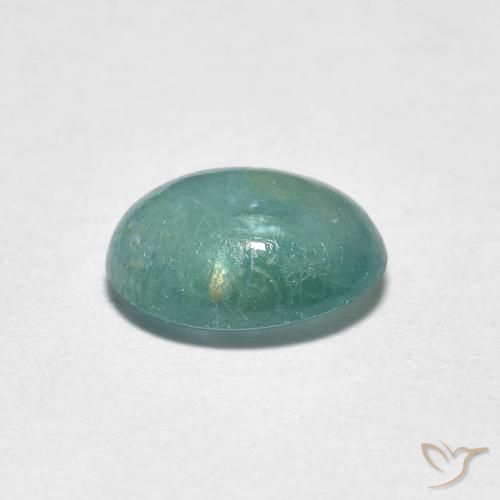Grandidierita Azul esverdeado Natural 1.40ct, oval, Translúcido